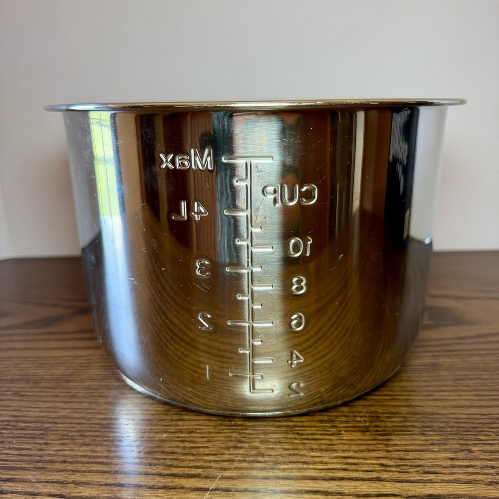 Instant‎ Pot 6 QT Stainless Steel Replacement Insert Bowl Only.